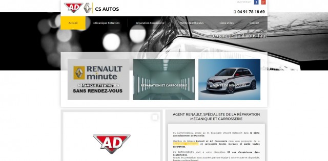 Vente de voitures Renault à Marseille 6ème - CS Automobiles