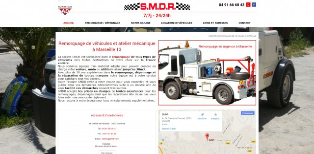 Dépannage de voiture sur Marseille - SMDR