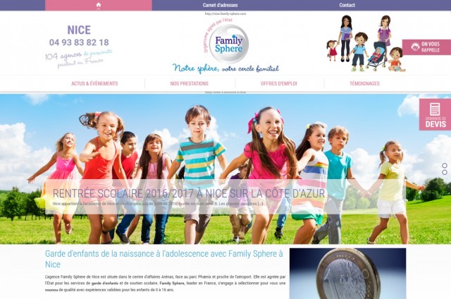 Quelle agence pour trouver une assistante maternelle à Nice ? - Family Sphere