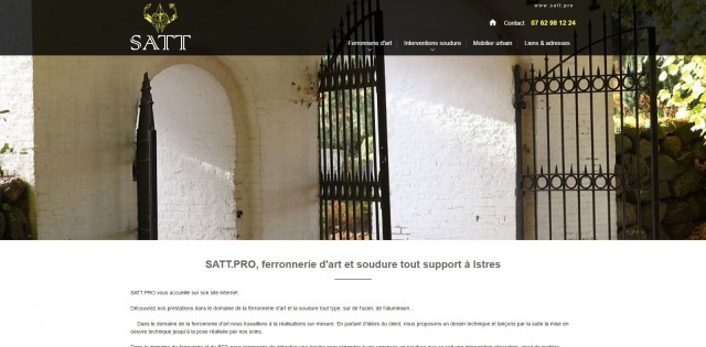 Spécialiste de la ferronnerie d'art à Istres - SATT