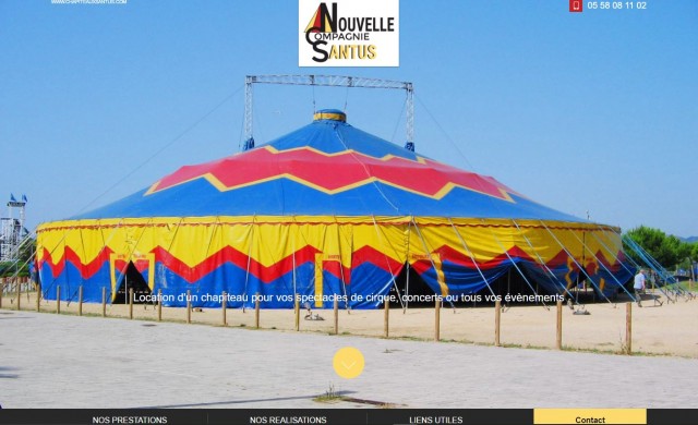 Comment louer un chapiteau pour un spectacle ? Nouvelle Compagnie Santus
