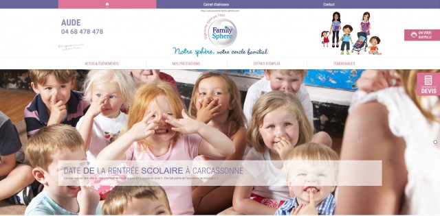Recrutement de nounou à Carcassonne - Family Sphere