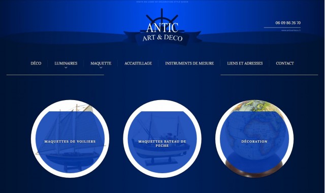 Où acheter des luminaires marins ? Antic Art & Déco