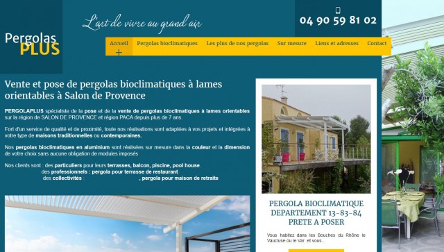 Pose de pergola pas chère à Sanary - Pergola Plus