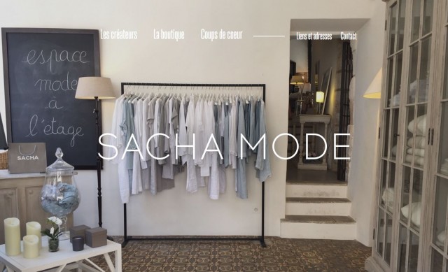 Où acheter de vêtements Valentino dans le Luberon ? Sacha Mode 