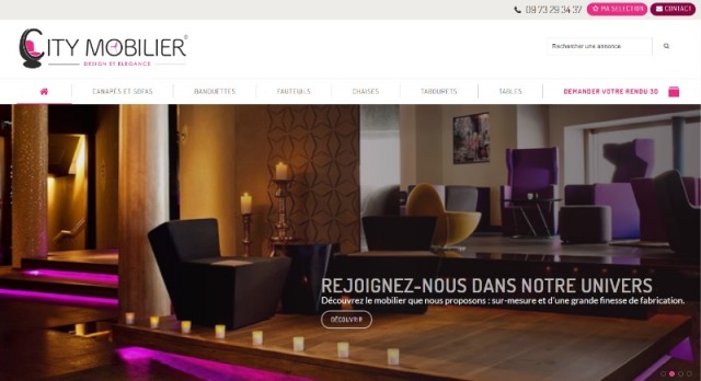Conception de meubles sur-mesure pour hôtels et restaurants à Lyon - City Mobilier