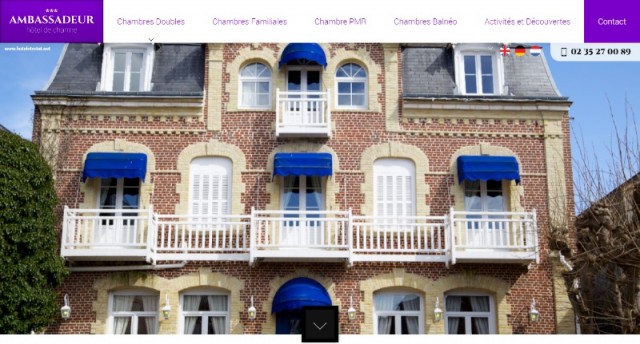 Dans quel hôtel réserver une chambre familiale à Etretat ? - L'Ambassadeur