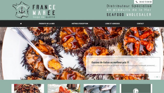 Acheter des coquillages en gros en région PACA - France Marée