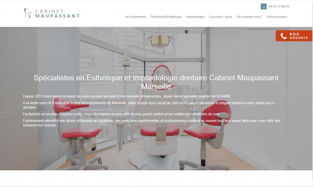 Dentiste pour un soin esthétique à Marseille