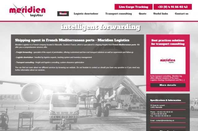 Transport de marchandises à Marseille - Meridien Logistics