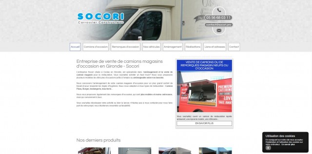 Vente de foodtrucks d'occasion à Toulouse - Socori