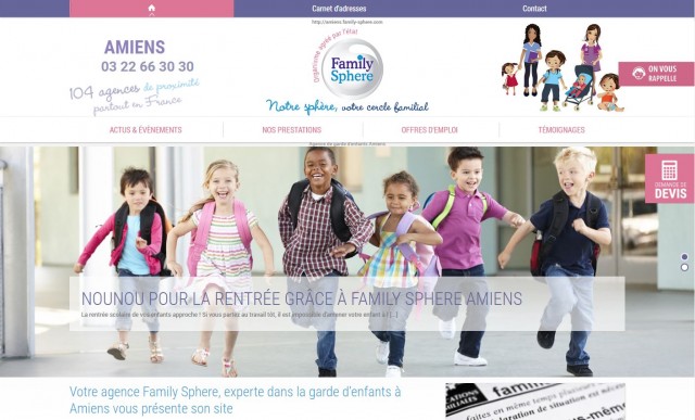 Faire garder ses enfants ponctuellement à Amiens - Family Sphere Amiens