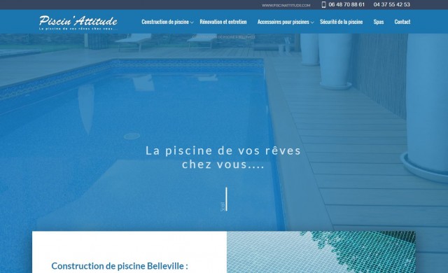 Pisciniste et installateur de piscines à Belleville- Piscin'Attitude