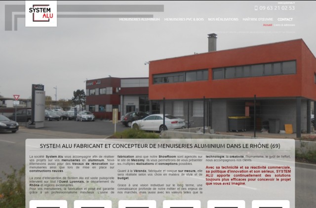 Spécialiste des menuiseries alu sur Lyon - System Alu