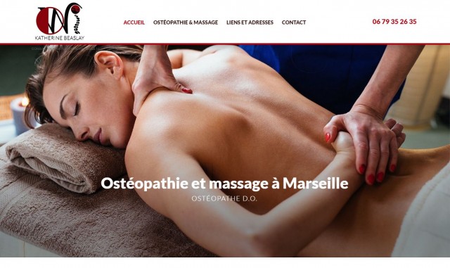 Trouver un ostéopathe à Marseille 13016 - Katherine Beaslay