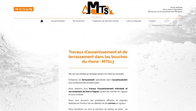 Quelle entreprise pour des travaux d'assainissement à Martigues ? - MTS