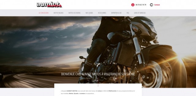 Concessionnaire motos et quads à Villefranche - AUMIOT Motos