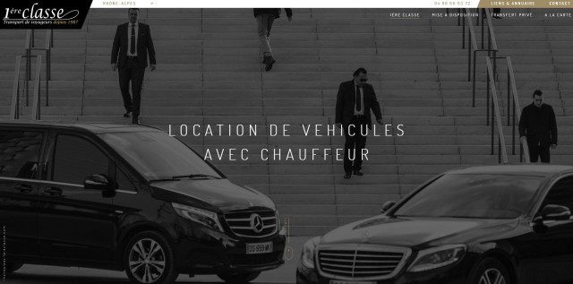 Véhicules de luxe avec chauffeur en Rhône Alpes - Transport 1ère Classe