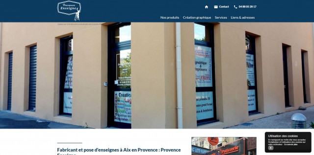 Fabricant d'enseignes lumineuses led à Aix en Provence - Provence Enseignes