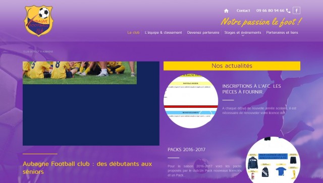 Où jouer au foot à Aubagne ? - Aubagne Football Club