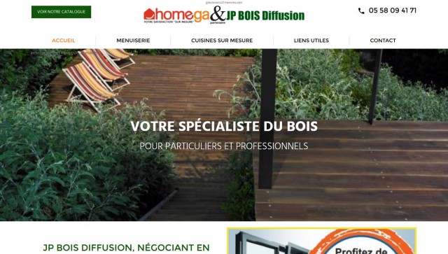 Installer une terrasse en bois à Mimizan - JP Bois Diffusion