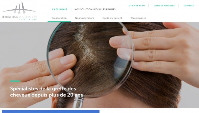 Où se faire greffer des cheveux par des spécialistes en Europe ? - Clinique Lisboa Hair Restoration