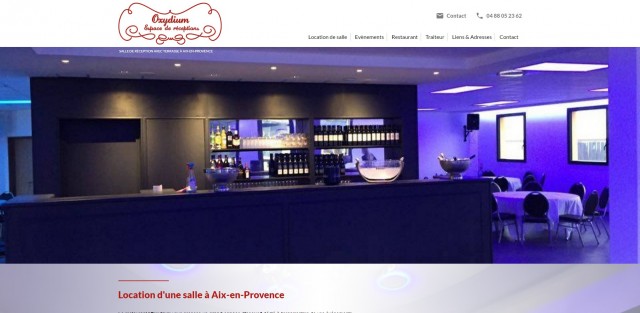 Où organiser un mariage à Aix-en-Provence ? - Oxydium Réception