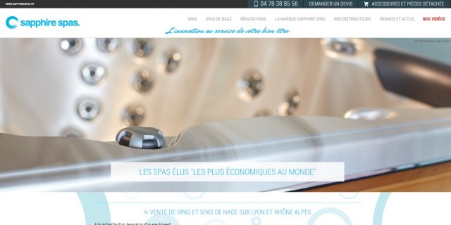 Où acheter un spa de nage haut de gamme à Lyon ? - Sapphire Spas