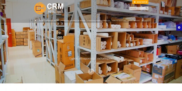 Contrôle et audit des racks de stockage en région PACA - CRM