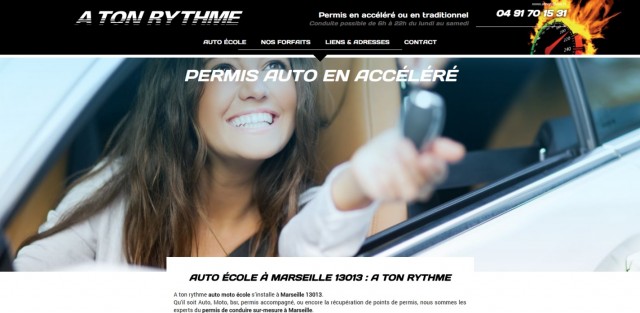 Quelle auto-école pour passer le permis en accéléré sur Marseille ? - A Ton Rythme