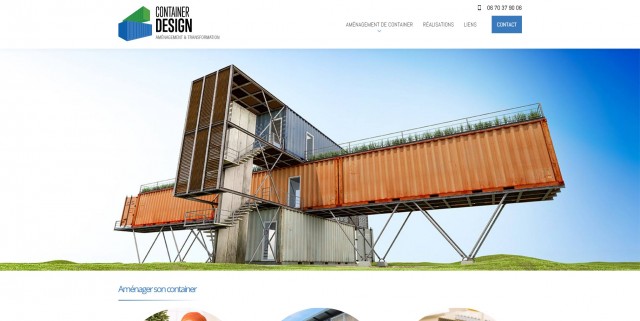 Création d'extension de maison en container à Toulouse - Container Design