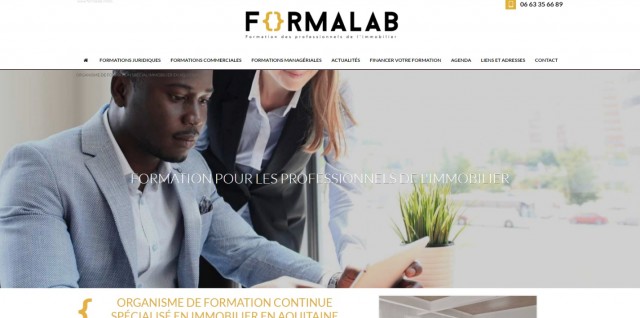 Où trouver un centre de formation pour les professionnels de l'immobilier en Gironde ? - FORMALAB