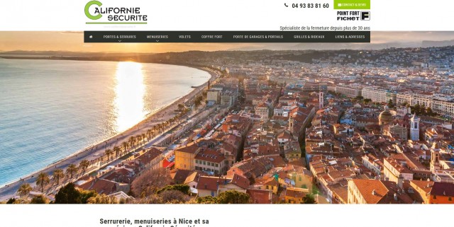 Faire installer une porte blindée à Nice - Californie Sécurité