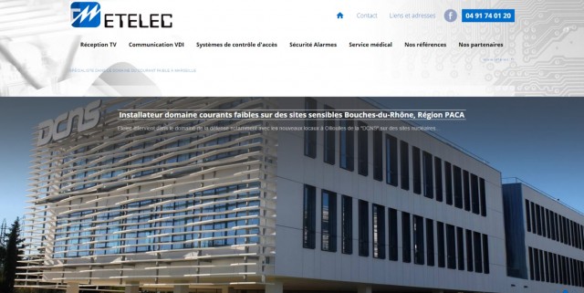 Quel électricien pour la pose d'alarmes anti-vol dans une entreprise sur Marseille ? - ETELEC