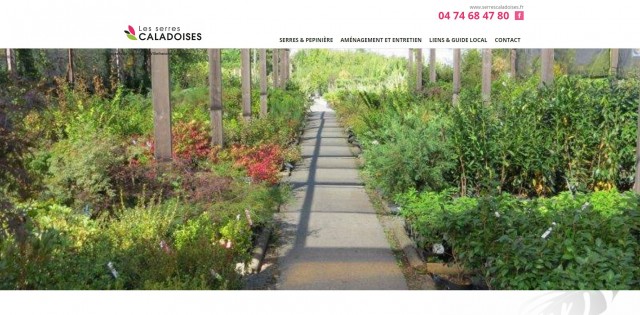 Vente de plantes et fleurs pour jardin à Lyon - Les Serres Caladoises