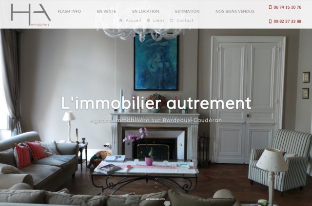 Où trouver une maison à vendre à Bordeaux - HA Immobiliers
