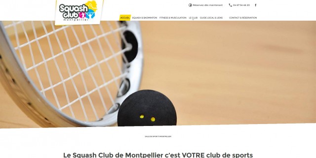 Salle de fitness pas chère à Montpellier - Squash Club de Montpellier