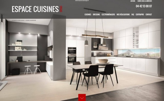 Pourquoi choisir une cuisine avec îlot central ? Espace Cuisines Ergas, Port-de-Bouc