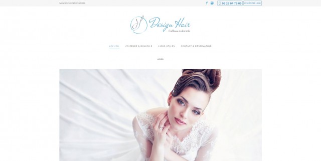 Coiffure de mariage à domicile à Blagnac - Sophie Design'Hair