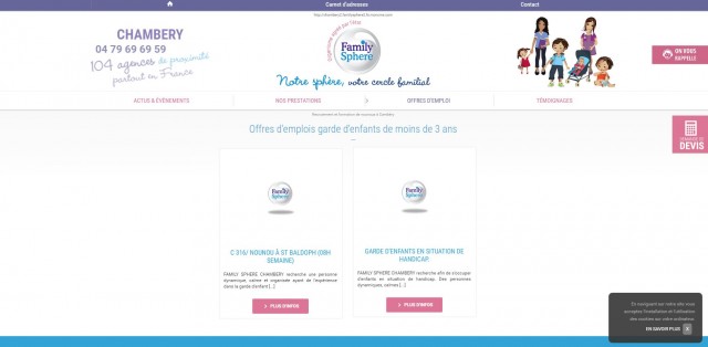 Garde d'enfant à domicile et soutien scolaire - Chambery