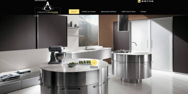 Création de cuisine design sur-mesure Marseille - ACS Cuisines