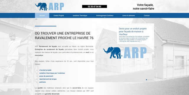 Isolation thermique extérieure au Havre - ARP Ravalement