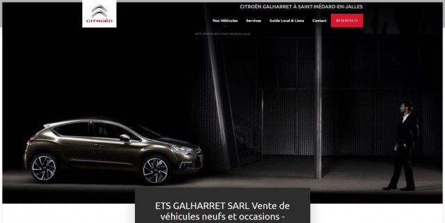 Où acheter une voiture à Saint-Médard-en-Jalles ? - Citroën Galharret