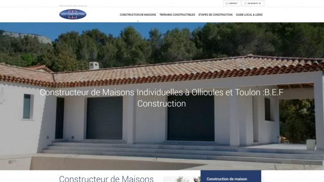 Quelle entreprise pour la construction d'une maison individuelle à La Garde ? - BEF Construction