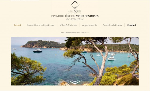Où trouver une villa avec vue mer à Bormes-les-Mimosas ? L'immobilière du Mont des Roses