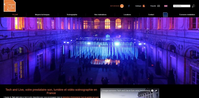 Prestataire son et lumière à Lyon - Tech and Live