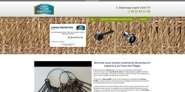 Serrurier pour ouverture de porte à Sanary - Avenue Protection