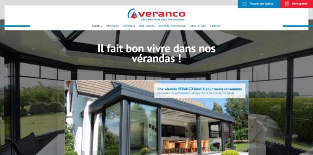 Vente de pergolas et vérandas haut de gamme - Veranco
