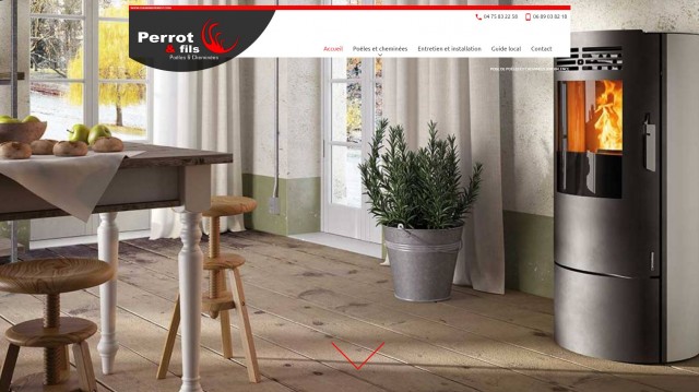 Où acheter un poêle à bois économique sur Valence ? - Cheminée Perrot