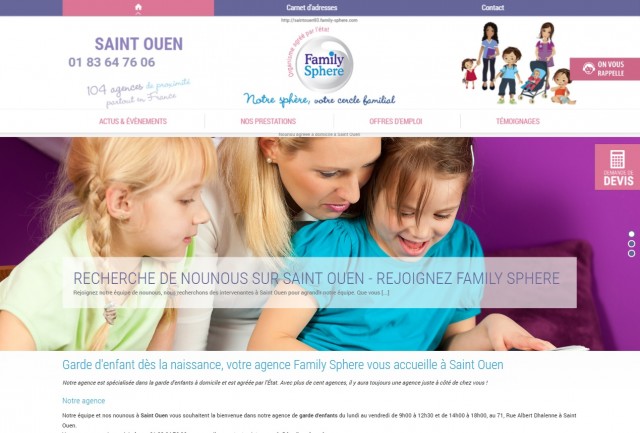 Où trouver une bonne nounou agréée à Saint Ouen ? - Family Sphere